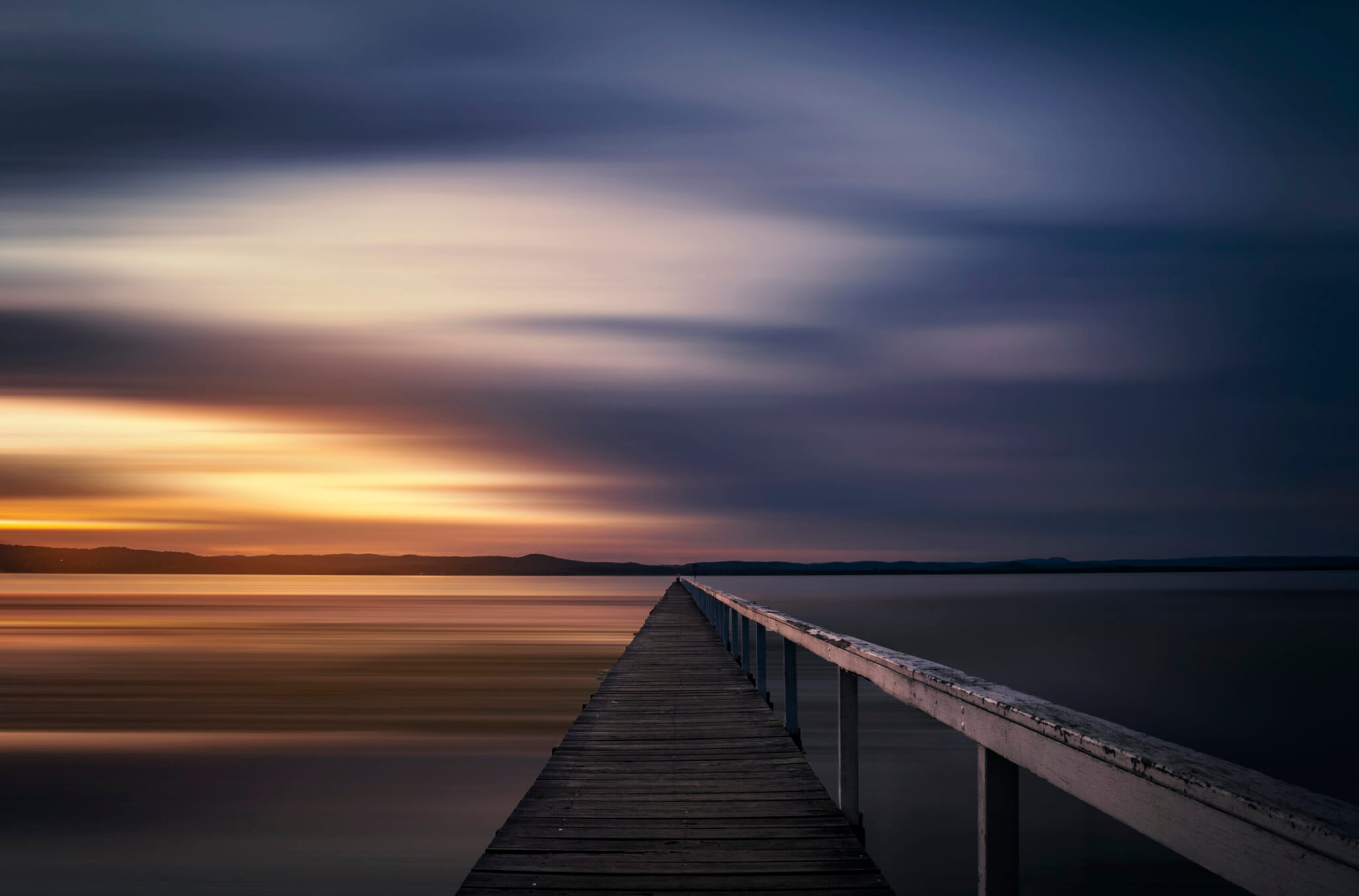 Long Jetty Sunset Wedding